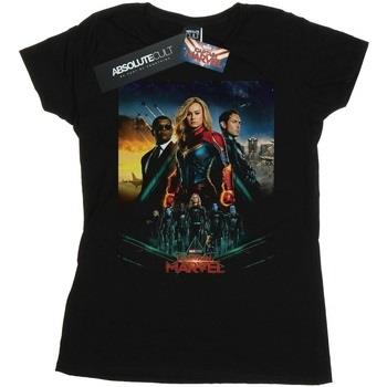 T-shirt Marvel Captain Movie Starforce Poster