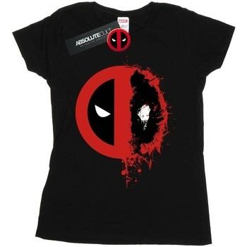 T-shirt Marvel Deadpool Split Splat Logo