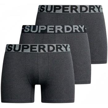 Boxers Superdry pack x3 stretch