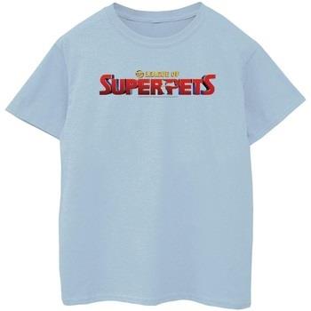 T-shirt enfant Dc Comics DC League Of Super-Pets Movie Logo