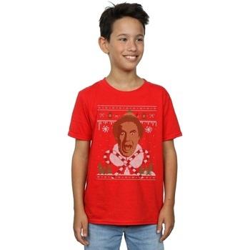 T-shirt enfant Elf Christmas Fair Isle