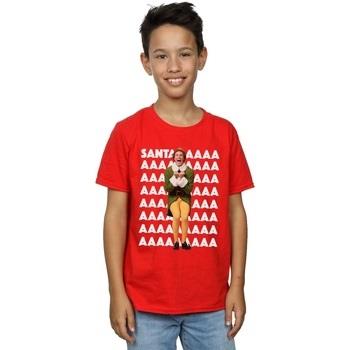 T-shirt enfant Elf Buddy Santa Scream