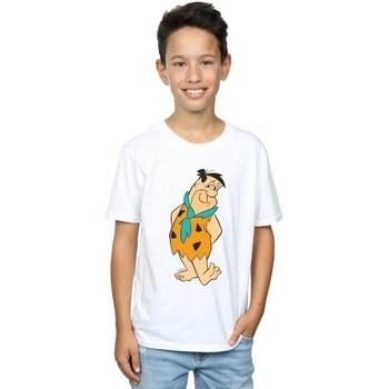 T-shirt enfant The Flintstones Fred Flintstone Kick