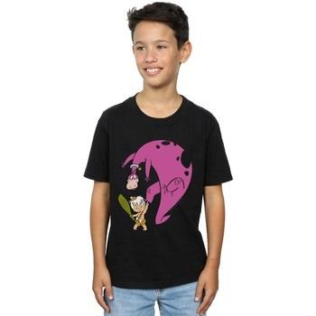 T-shirt enfant The Flintstones Bamm Bamm And Dino