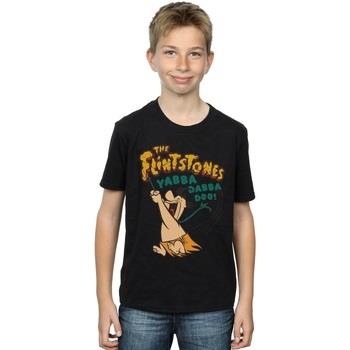 T-shirt enfant The Flintstones Fred Yabba Dabba Doo