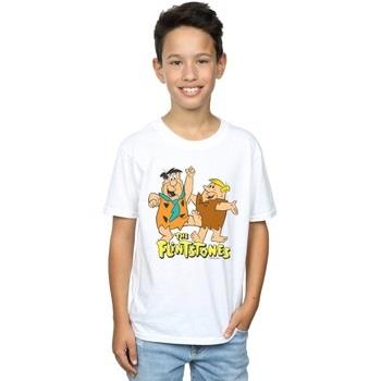 T-shirt enfant The Flintstones Fred And Barney