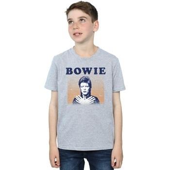 T-shirt enfant David Bowie Orange Stripes