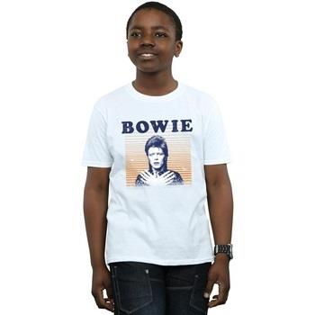 T-shirt enfant David Bowie Orange Stripes