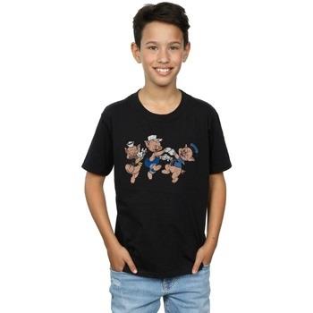 T-shirt enfant Disney Three Little Pigs Having Fun