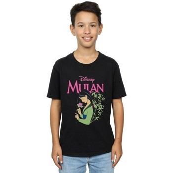 T-shirt enfant Disney Mulan Pink Magnolia