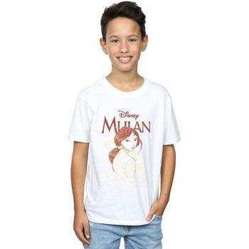 T-shirt enfant Disney Mulan Dragon Sketch