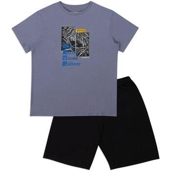 Pyjamas / Chemises de nuit Athena Pyjama court garçon Ecopack manga