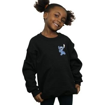 Sweat-shirt enfant Disney Lilo And Stitch Stitch Backside Breast Print