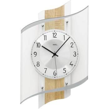 Horloges Ams 5520, Quartz, Argent, Analogique, Modern