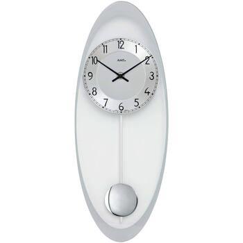 Horloges Ams 7416, Quartz, Argent, Analogique, Modern