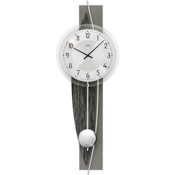 Montre Ams 7458, Quartz, Argent, Analogique, Modern