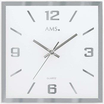 Horloges Ams 9324, Quartz, Noire, Analogique, Modern