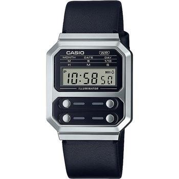 Montre Casio A100WEL-1AEF, Quartz, 33mm, 3ATM