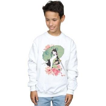 Sweat-shirt enfant Disney Mulan Magnolia Collage