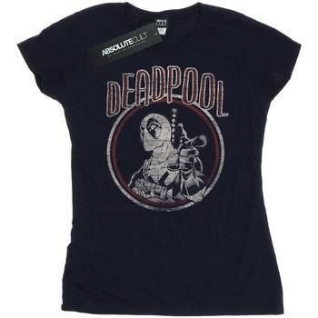 T-shirt Marvel Deadpool Vintage Circle