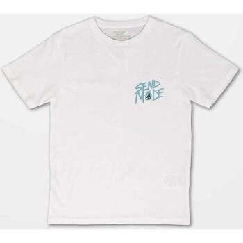 T-shirt enfant Volcom Camiseta niño Maddee ss Tee White