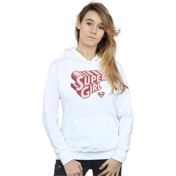 Sweat-shirt Dc Comics Supergirl Retro Logo