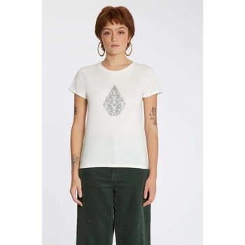 T-shirt Volcom Camiseta Chica Radical Daze Tee Star White