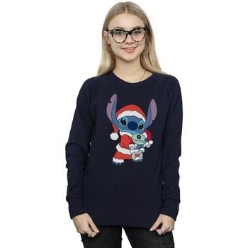 Sweat-shirt Disney Lilo And Stitch Stitch Christmas