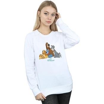 Sweat-shirt Disney Lady And The Tramp Classic Group