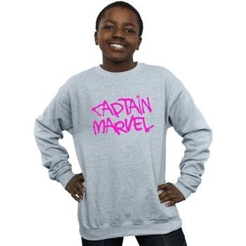 Sweat-shirt enfant Marvel Captain Spray Text