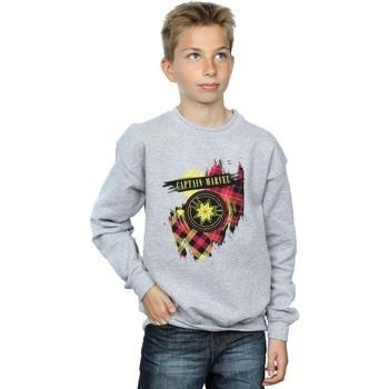 Sweat-shirt enfant Marvel Captain Tartan Patch