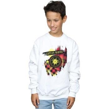 Sweat-shirt enfant Marvel Captain Tartan Patch