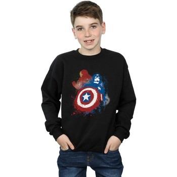 Sweat-shirt enfant Marvel Captain America Civil War Painted Vs Iron Ma...