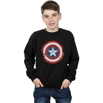 Sweat-shirt enfant Marvel Captain America Civil War Distressed Shield