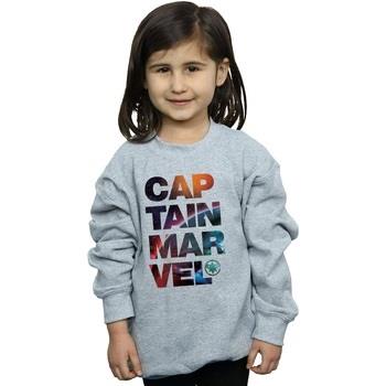 Sweat-shirt enfant Marvel Captain Space Text