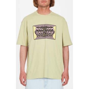 T-shirt Volcom Camiseta Mind Invasion Lentil Green