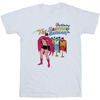 T-shirt enfant Dc Comics Batman Comic Cover Rainbow Batman