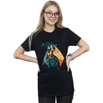 T-shirt Dc Comics Aquaman Tropical Icon