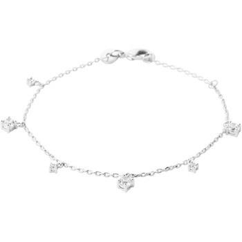 Bracelets Brillaxis Bracelet argent et pampilles oxyde de zirc