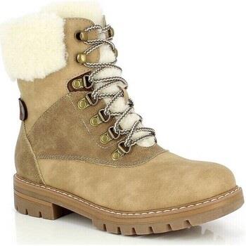 Bottes neige Kimberfeel Chaussures ELLY Femme - Beige