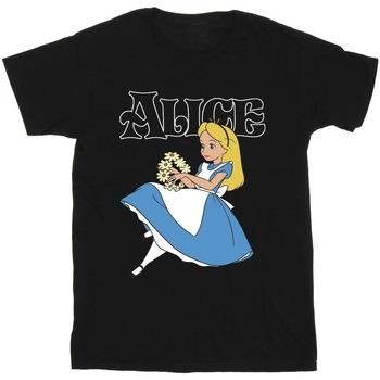 T-shirt Disney Alice In Wonderland Flowers