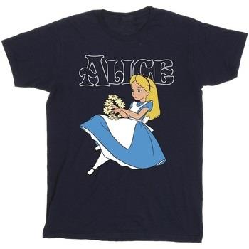 T-shirt Disney Alice In Wonderland Flowers