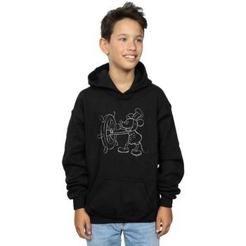 Sweat-shirt enfant Disney Mickey Mouse Steamboat Sketch