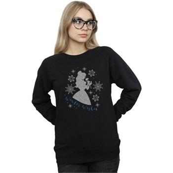 Sweat-shirt Disney Belle Winter Silhouette