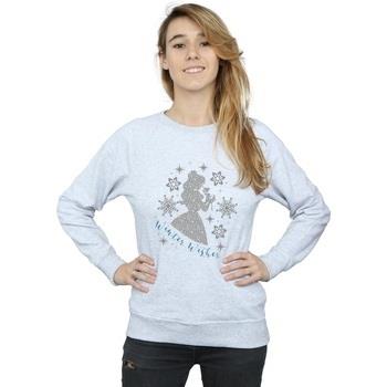 Sweat-shirt Disney Belle Winter Silhouette