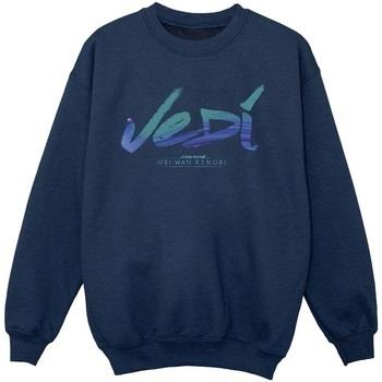 Sweat-shirt enfant Disney Obi-Wan Kenobi Jedi Painted Font