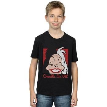 T-shirt enfant Disney Cruella De Vil Cropped Head