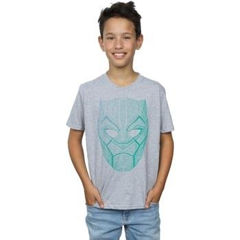 T-shirt enfant Marvel Black Panther Tribal Mask