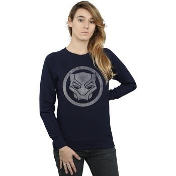 Sweat-shirt Marvel Black Panther Distressed Icon