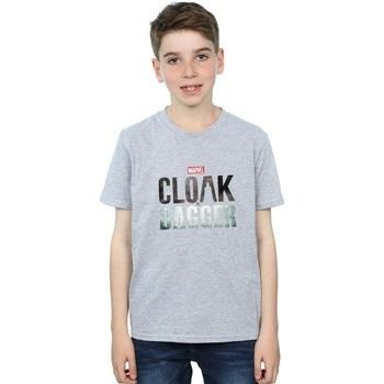 T-shirt enfant Marvel Cloak And Dagger Logo